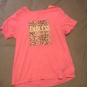 Girls shirt pink